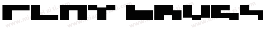 Flat Brush Condensed字体转换
